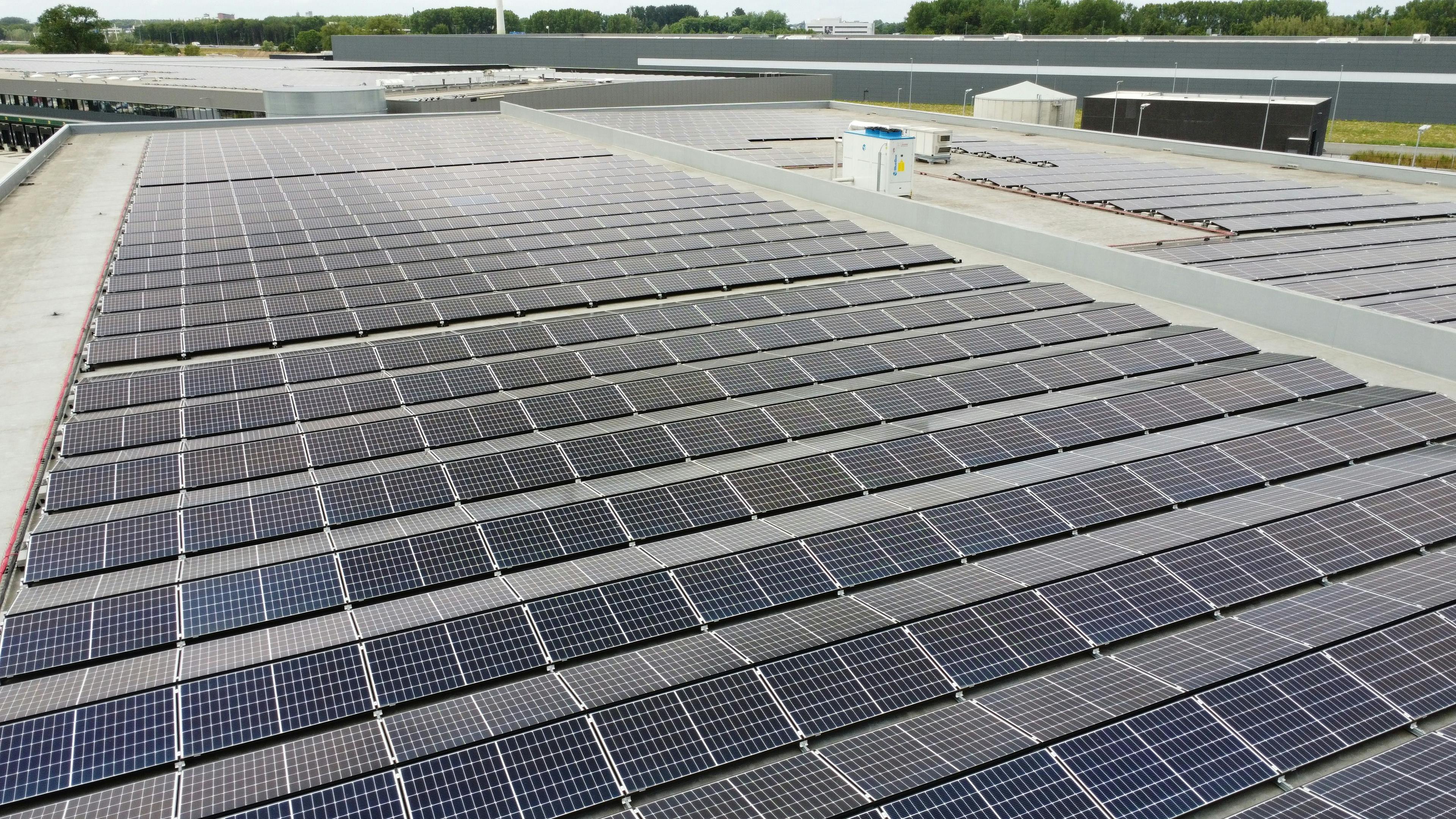 rooftop PV pannels
