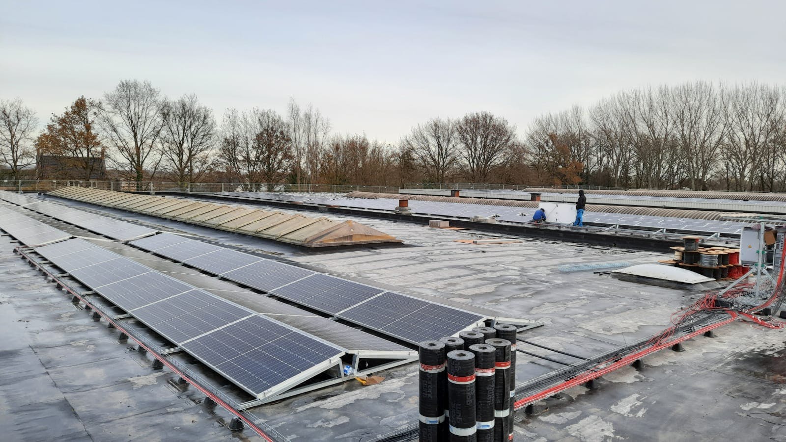 Valkenswaard rooftop project in the Netherlands