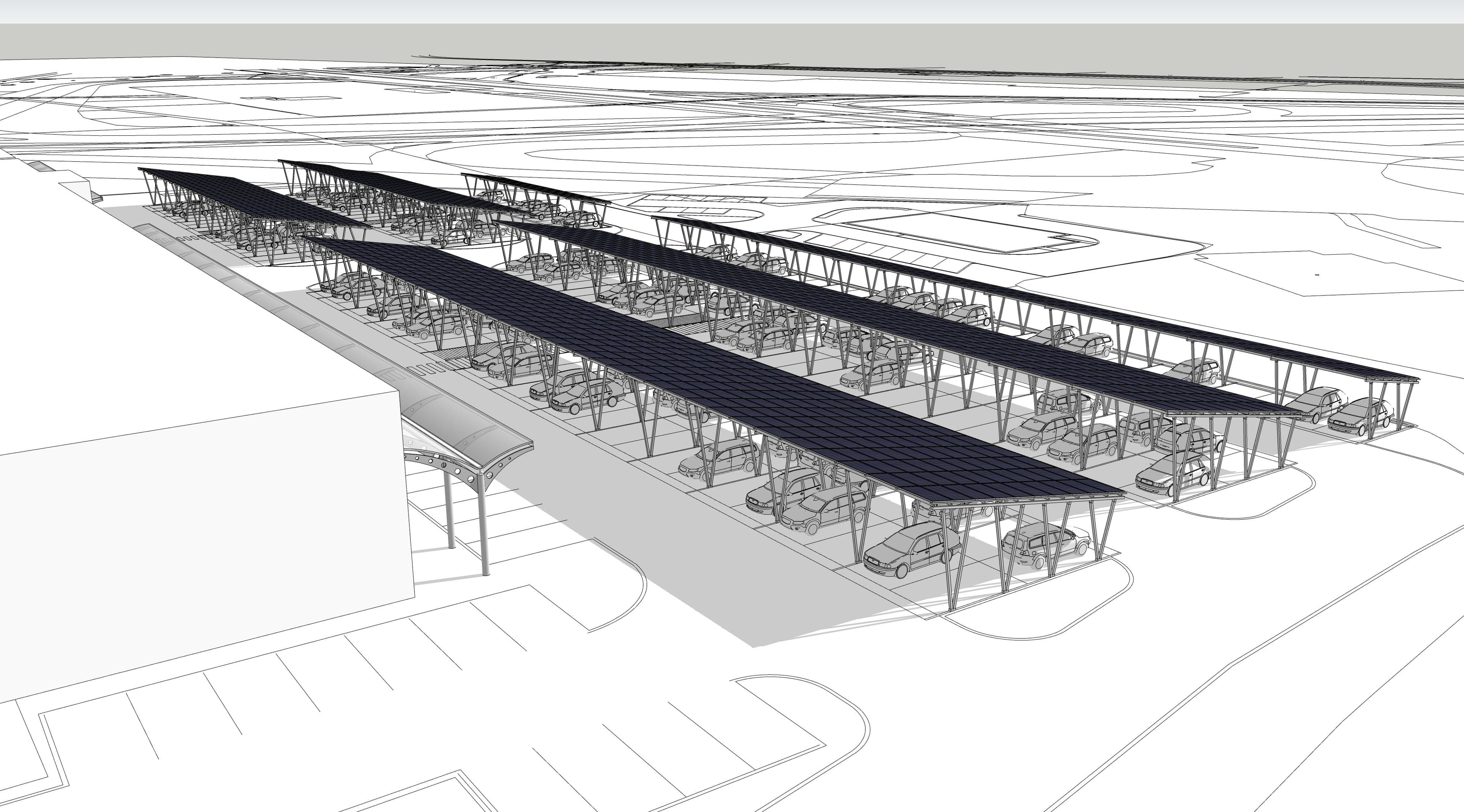 Greenbuddies porovnání typů carportů - vícebodový systém