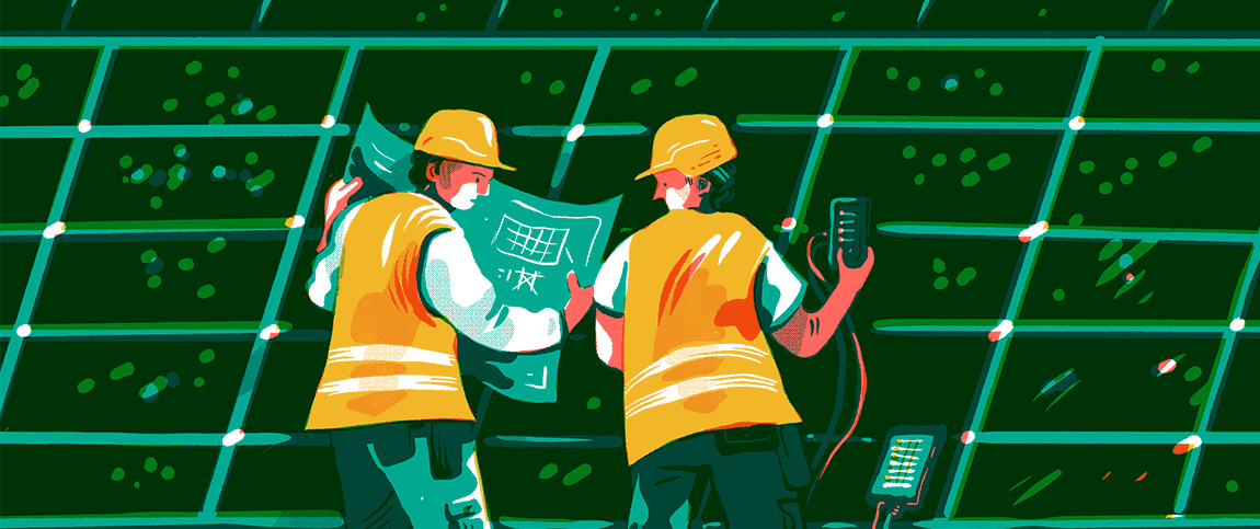 Greenbuddies Consulting's team of experts provides customers with complete support for PV projects